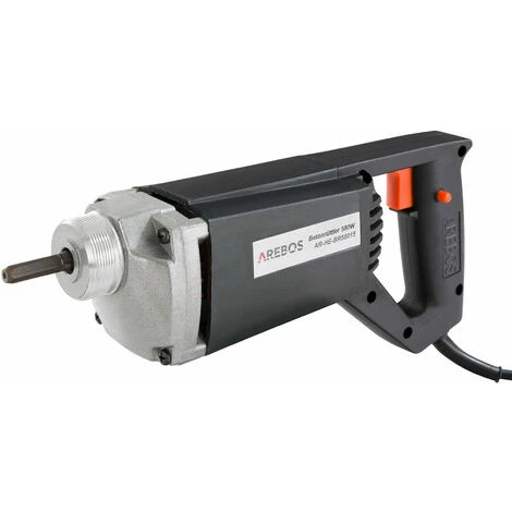 Arebos Betonrüttler 580 W, 1,5 M - Rüttelflasche Handrüttler Innenrüttler Flaschenrüttler - Schwarz 2 Arebos Betonrüttler 580 W, 1,5 M - Rüttelflasche Handrüttler Innenrüttler Flaschenrüttler - Schwarz – Bild 2