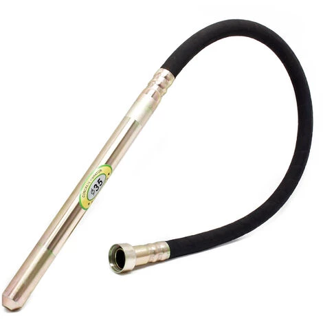 WILTEC Rüttelflasche, Ø 35mm 150cm Länge, Flexible Welle, Für Elektro Betonrüttler 1 WILTEC Rüttelflasche, Ø 35mm 150cm Länge, Flexible Welle, Für Elektro Betonrüttler