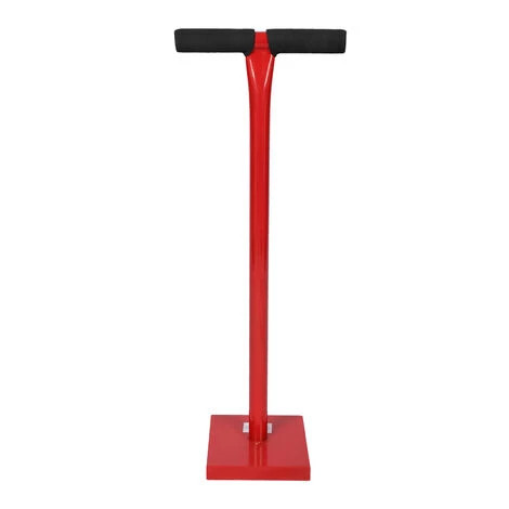 WILTEC Bodenverdichter 11,5 Kg Aus Stahl, Mit 20x20 Cm Grundplatte Und T-Griff Zum Verdichten 2 WILTEC Bodenverdichter 11,5 Kg Aus Stahl, Mit 20x20 Cm Grundplatte Und T-Griff Zum Verdichten – Bild 2