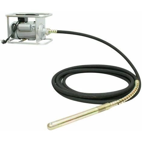 Varan Motors - ZN70FG45X12M ELEKTRO HANDRÜTTLER BETONRÜTTLER RÜTTELFLASCHE RÜTTLER 2200W 45MM 12M - Schwarz 2 Varan Motors - ZN70FG45X12M ELEKTRO HANDRÜTTLER BETONRÜTTLER RÜTTELFLASCHE RÜTTLER 2200W 45MM 12M - Schwarz – Bild 2