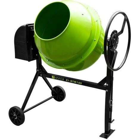 ZIPPER MASCHINEN BETONMISCHER MASCHINE 180LT MORTELMISCHER 800W ZIPPER ZI-BTM180 1 ZIPPER MASCHINEN BETONMISCHER MASCHINE 180LT MORTELMISCHER 800W ZIPPER ZI-BTM180