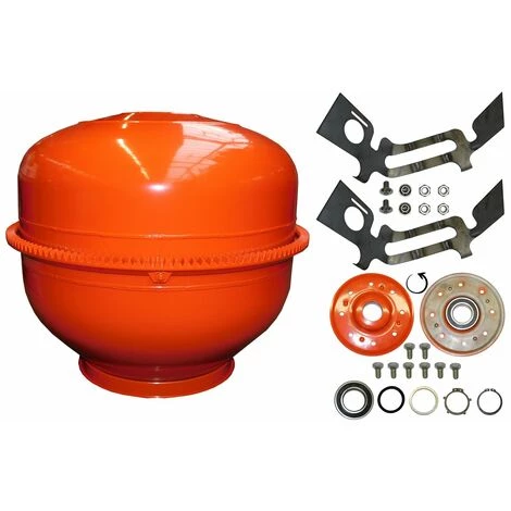 LESCHA Ersatzteil | Mischtrommel Komplett Betonmischer S230 1 LESCHA Ersatzteil | Mischtrommel Komplett Betonmischer S230