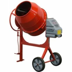 ATIKA Supermix SX 185 Betonmischer M�rtelmischer Mit Fu�bremse 230V | 900W