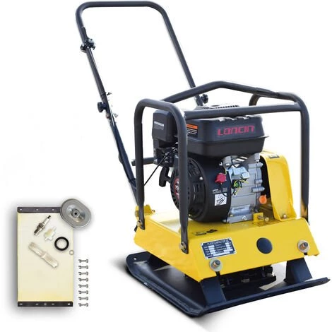 BAMATO - BAVARIAN MACHINE TOOLS BAMATO Rüttelplatte R-100 Mit Gummimatte & Zubehörkit 1 BAMATO - BAVARIAN MACHINE TOOLS BAMATO Rüttelplatte R-100 Mit Gummimatte & Zubehörkit