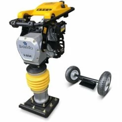 BAMATO - BAVARIAN MACHINE TOOLS BAMATO Vibrationsstampfer V-85K Mit Fahrwerk (schmale Ausführung)