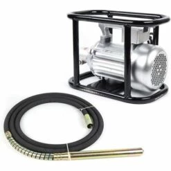 SENDERPICK Ø50mm 1500W Elektro Flaschenrüttler Mit 6 M Rüttelflasche Betonrüttler Betonrüttler Handrüttler