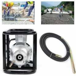 SENDERPICK Ø50mm 1500W Elektro Flaschenrüttler Mit 6 M Rüttelflasche Betonrüttler Betonrüttler Handrüttler -Günstiges Werkzeuge für Rohbau & Beton Geschäft 42975696 5
