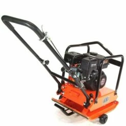 APEX Rüttelplatte Verdichter 16kN 6,5 PS Inkl. Fahrwerk + Gummimatte 56120 Rüttler -Günstiges Werkzeuge für Rohbau & Beton Geschäft 50803455 3