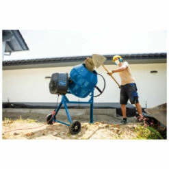 SCHEPPACH Betonmischer 160L - 650W - MIX160 -Günstiges Werkzeuge für Rohbau & Beton Geschäft 53481203 3