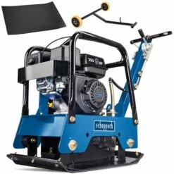 Scheppach Rüttelplatte Verdichter Reversierbar HP3000S 9PS + Fahrvorrichtung