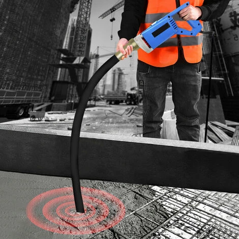 DAY PLUS Betonrüttler 850W Innenrüttler Handrüttler Rüttelflasche Flaschenrüttler Neu 2 DAY PLUS Betonrüttler 850W Innenrüttler Handrüttler Rüttelflasche Flaschenrüttler Neu – Bild 2