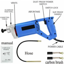 DAY PLUS Betonrüttler 850W Innenrüttler Handrüttler Rüttelflasche Flaschenrüttler Neu 8 DAY PLUS Betonrüttler 850W Innenrüttler Handrüttler Rüttelflasche Flaschenrüttler Neu -Günstiges Werkzeuge für Rohbau & Beton Geschäft 57732630 4