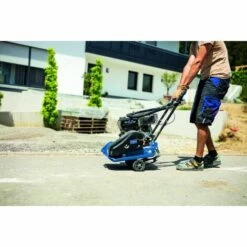 Scheppach Benzin Rüttelplatte HP1300S 4,8 KW 5,6 PS Mit Fahrvorrichtung Rüttler -Günstiges Werkzeuge für Rohbau & Beton Geschäft 59903943 3